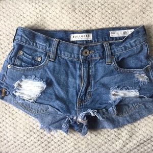 Bullhead Jean Slouchy Short